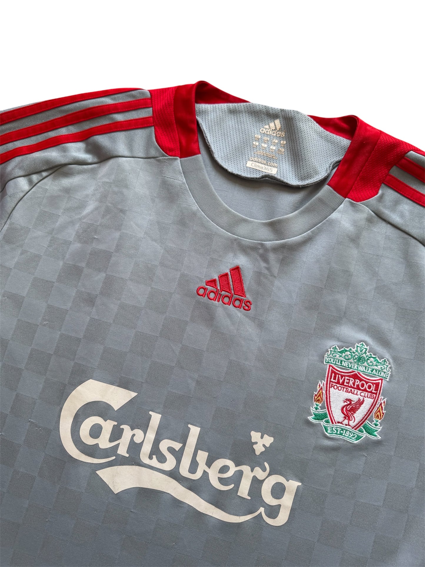 Liverpool FC 2008/09 Away Shirt #8 Gerrard (2XL)
