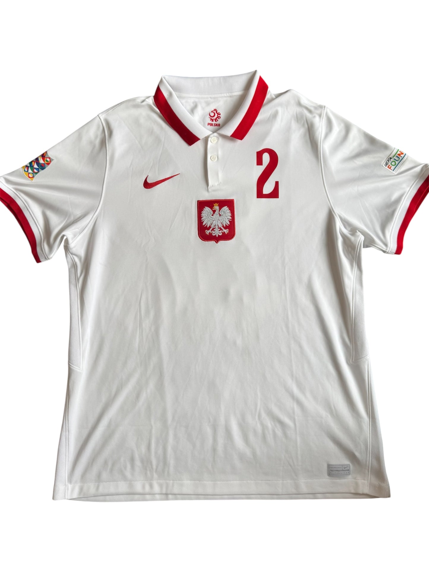 Poland 2020/22 Home Shirt #2 Cash (XL)