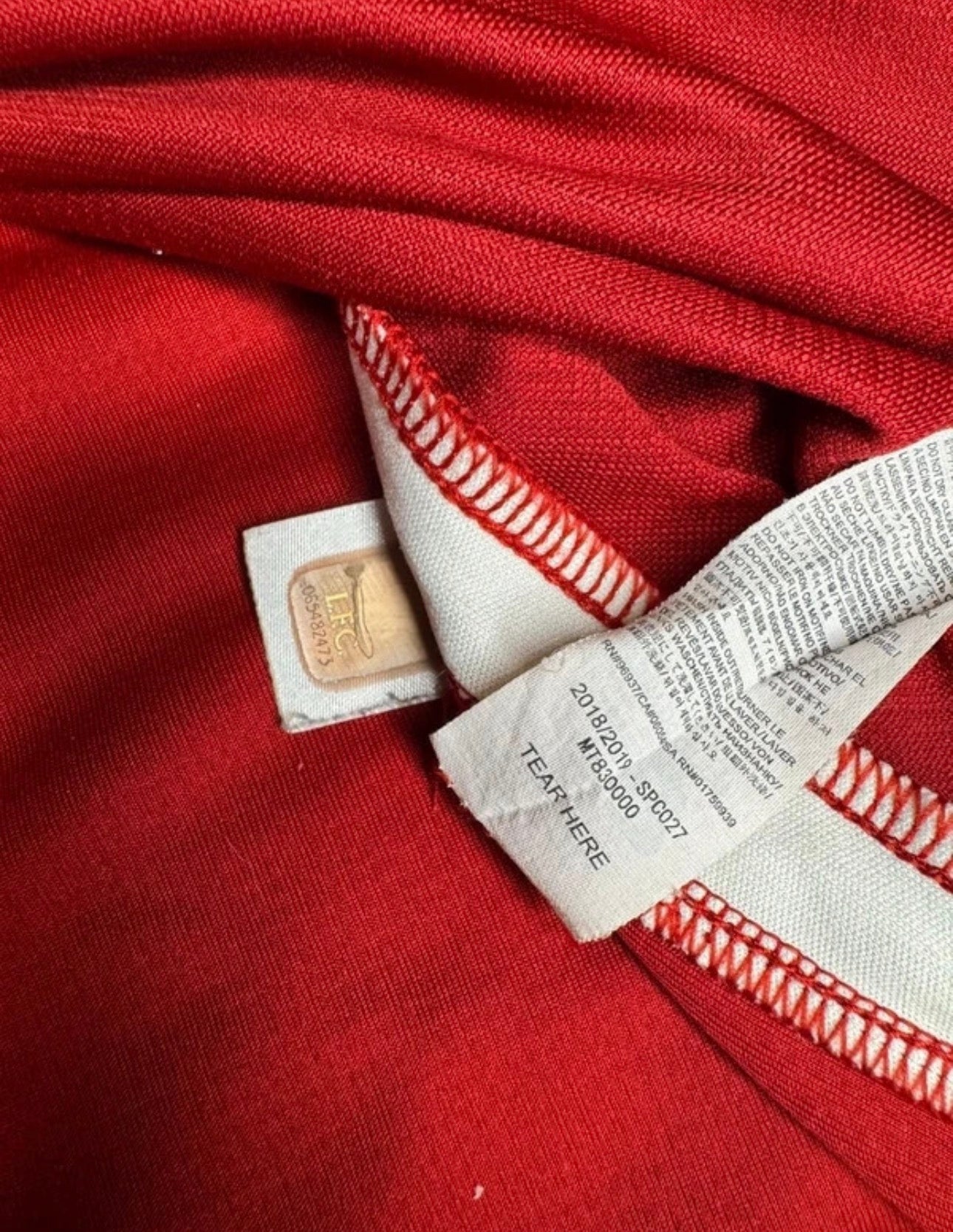 Liverpool FC 2018/19 Home Shirt #11 M.Salah (M)