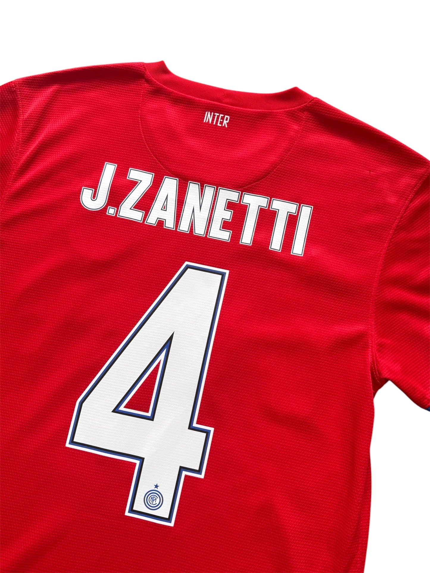 Inter Milan 2012/13 Away Shirt #4 Zanetti (S)