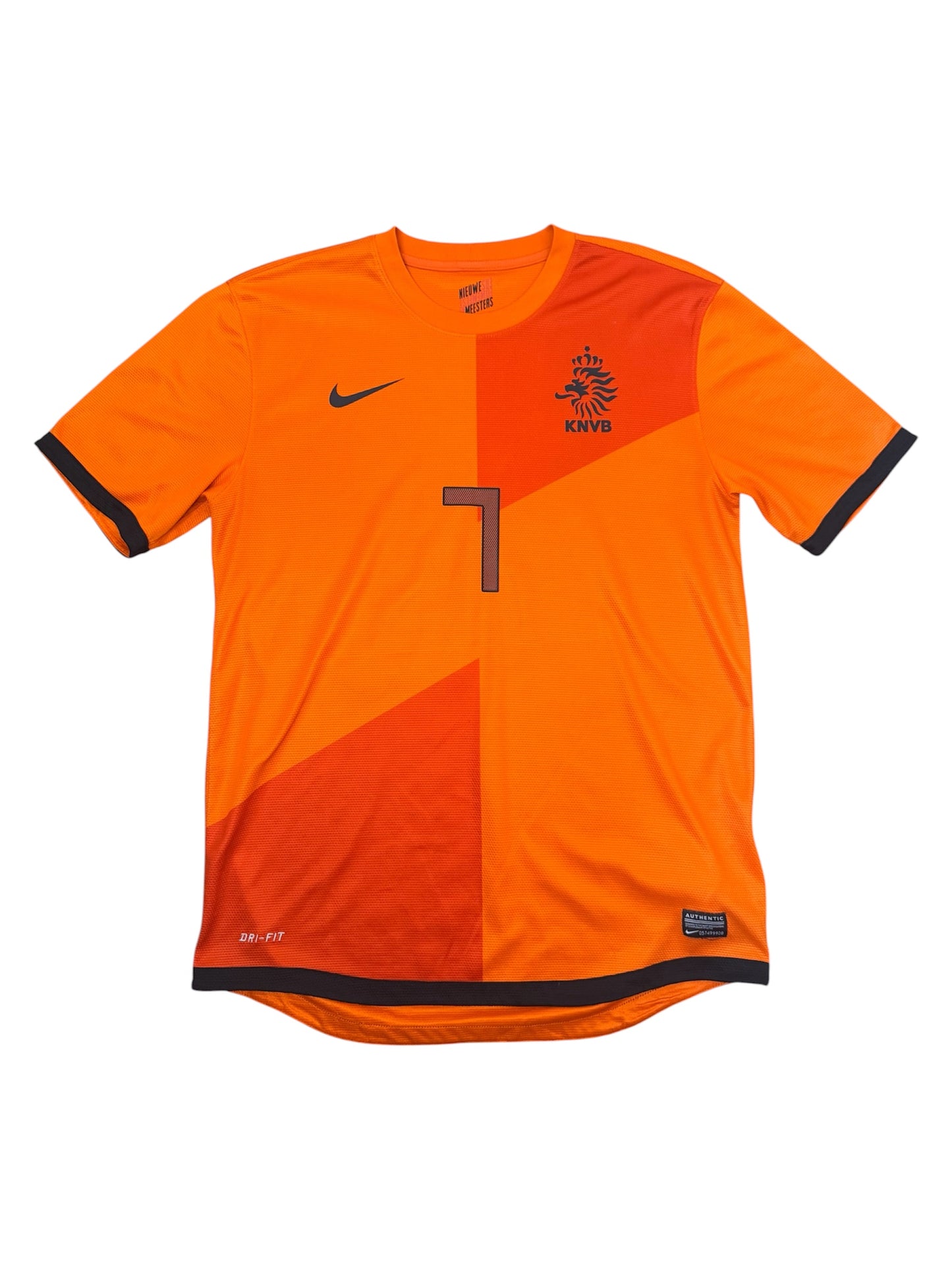 Netherlands 2012/13 Home Shirt #7 Kuyt (M)