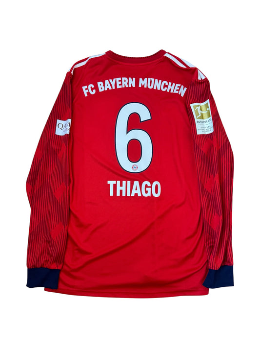 Bayern Munich 2018/19 Home Shirt #6 Thiago (L)