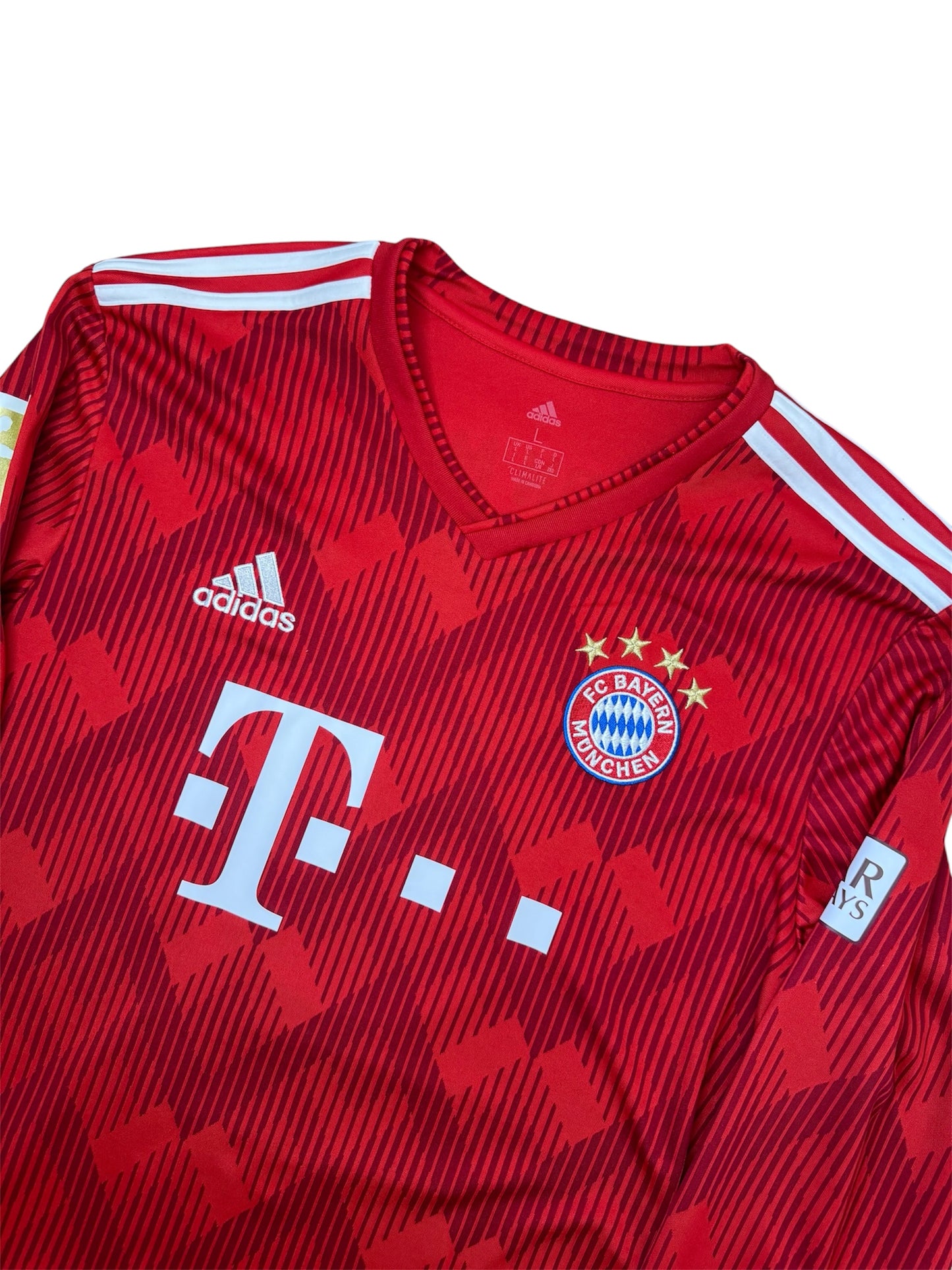 Bayern Munich 2018/19 Home Shirt #6 Thiago (L)