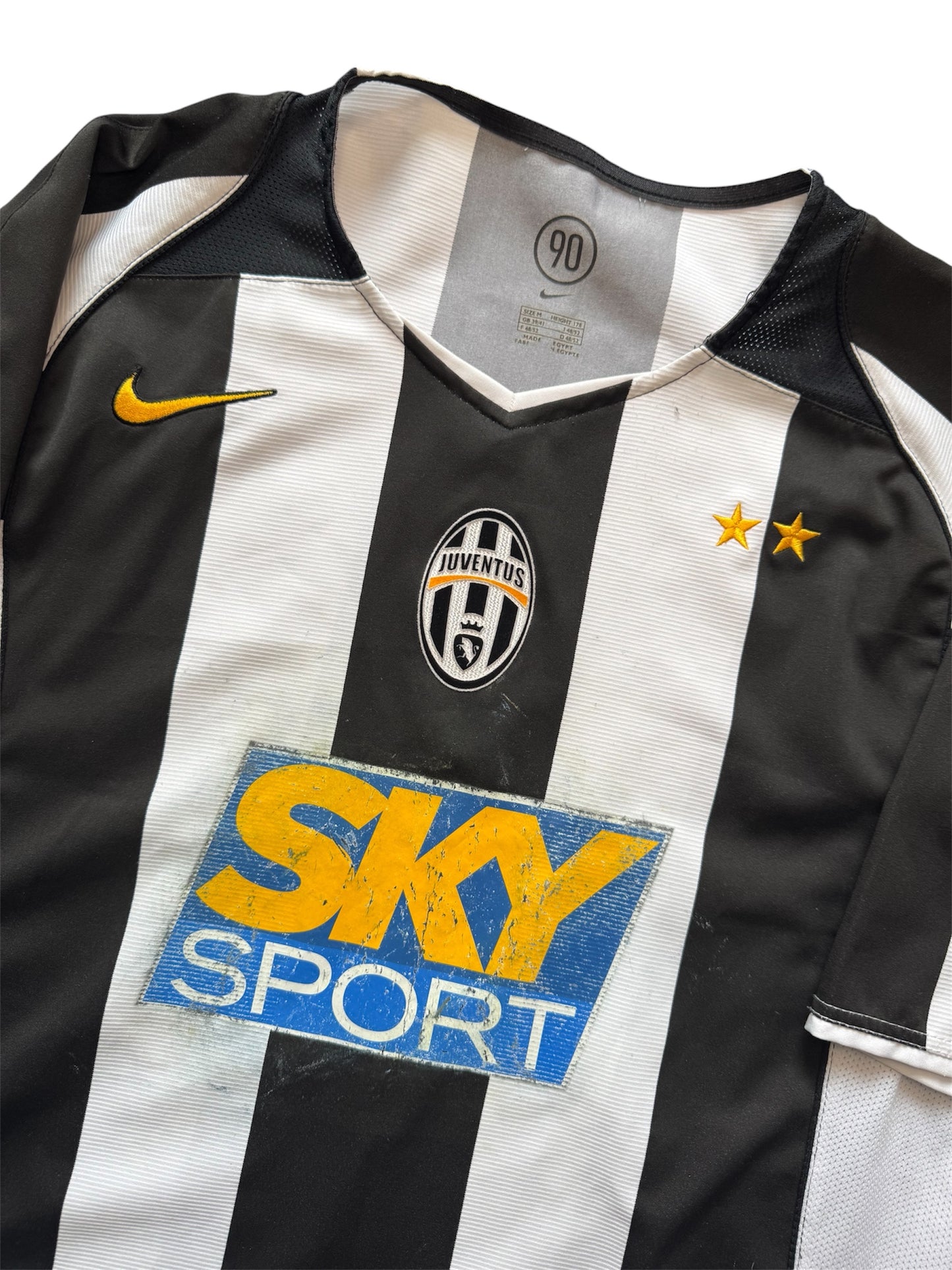 Juventus 2004/05 Home Shirt #11 Nedved (M)