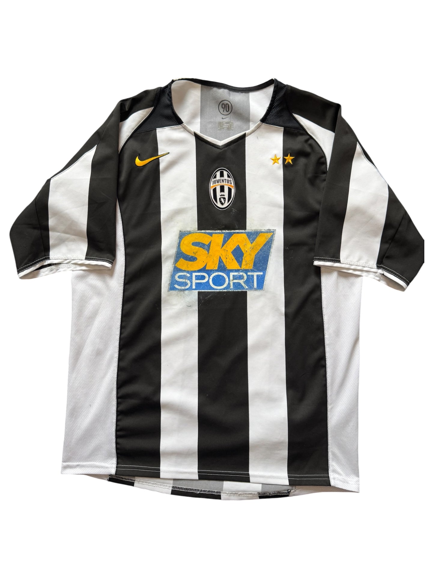 Juventus 2004/05 Home Shirt #11 Nedved (M)