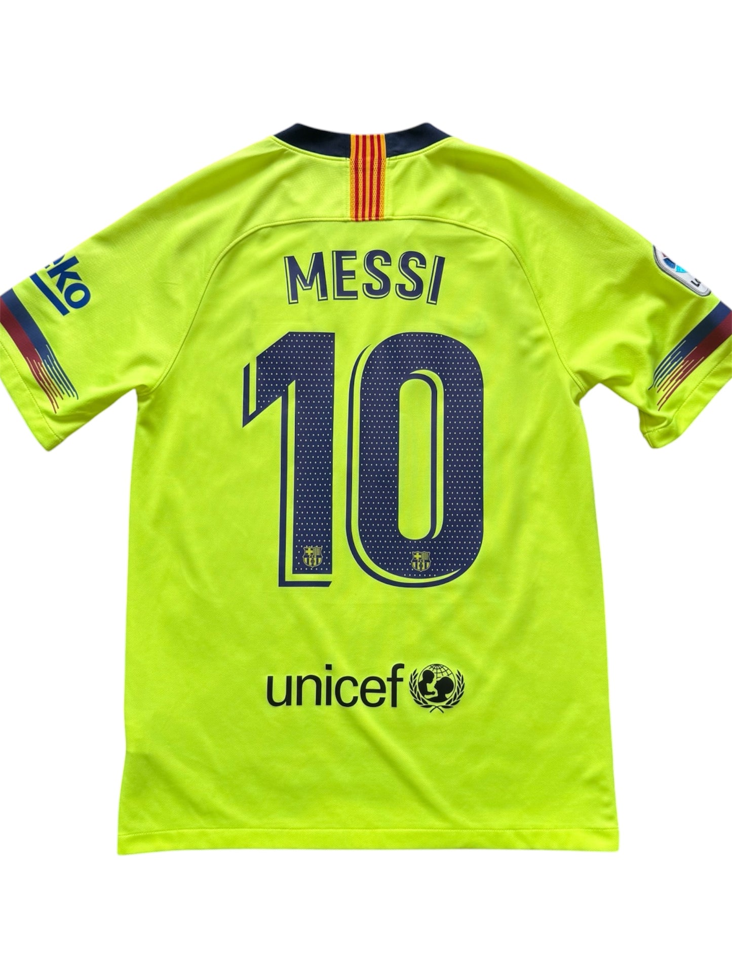 Barcelona 2018/19 Away Shirt #10 Messi (S)