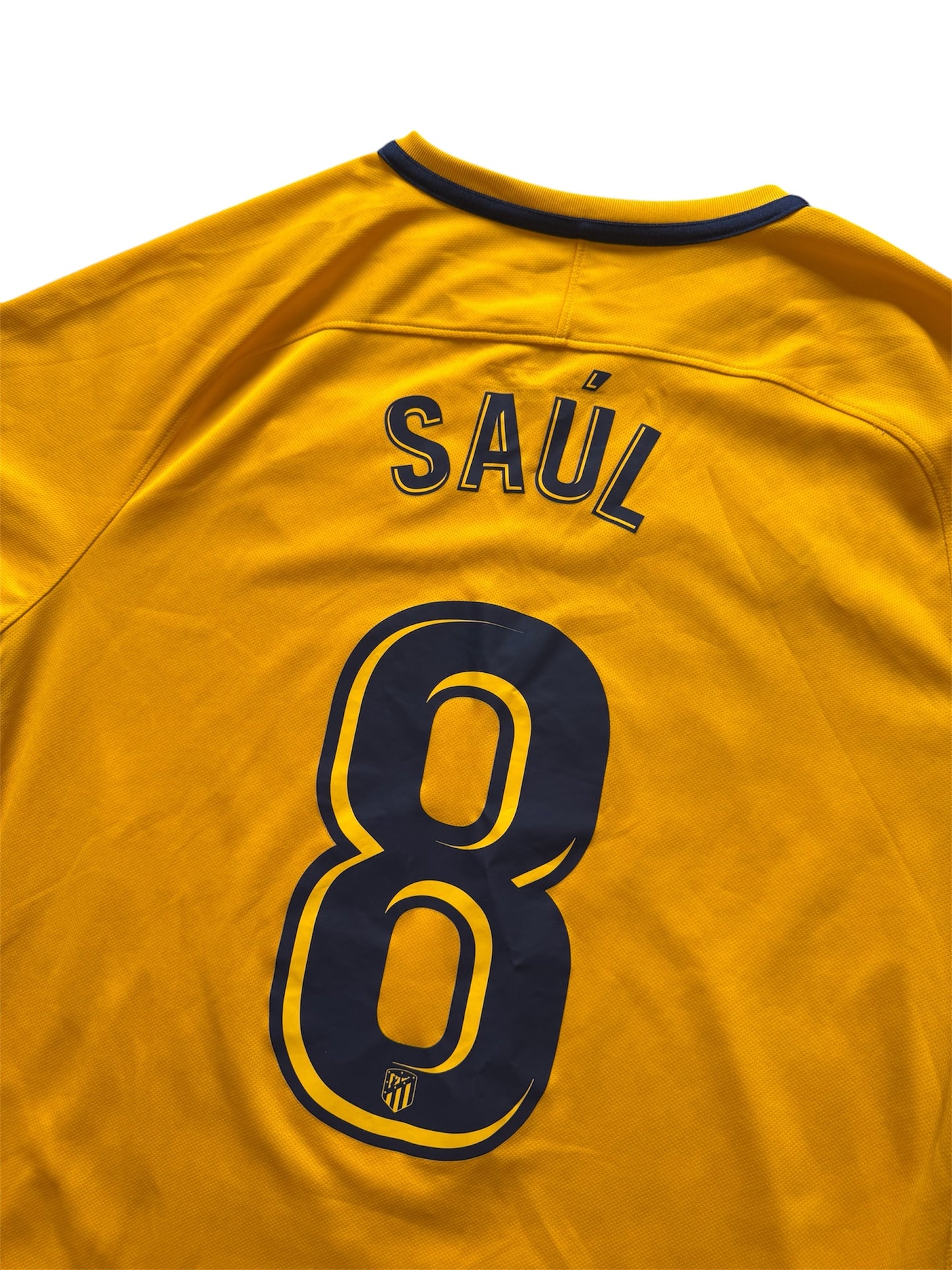 Atletico Madrid 2017/18 Away Shirt #8 Saúl (L)