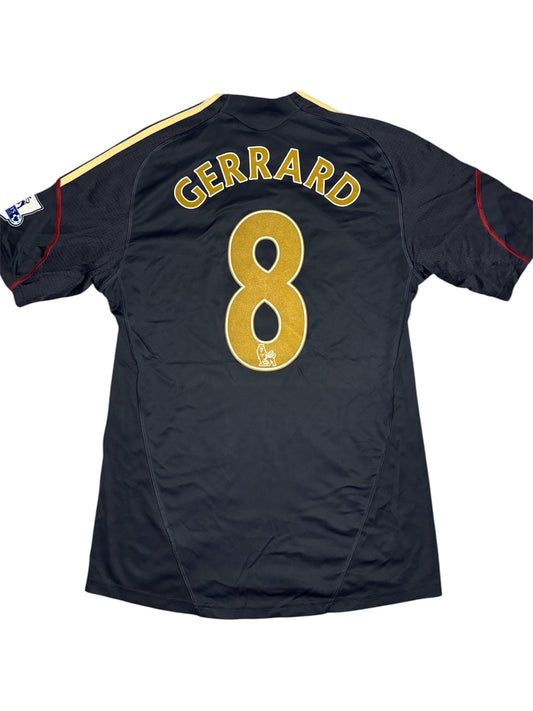 Liverpool FC 2009/10 Away Shirt #8 Gerrard (M)