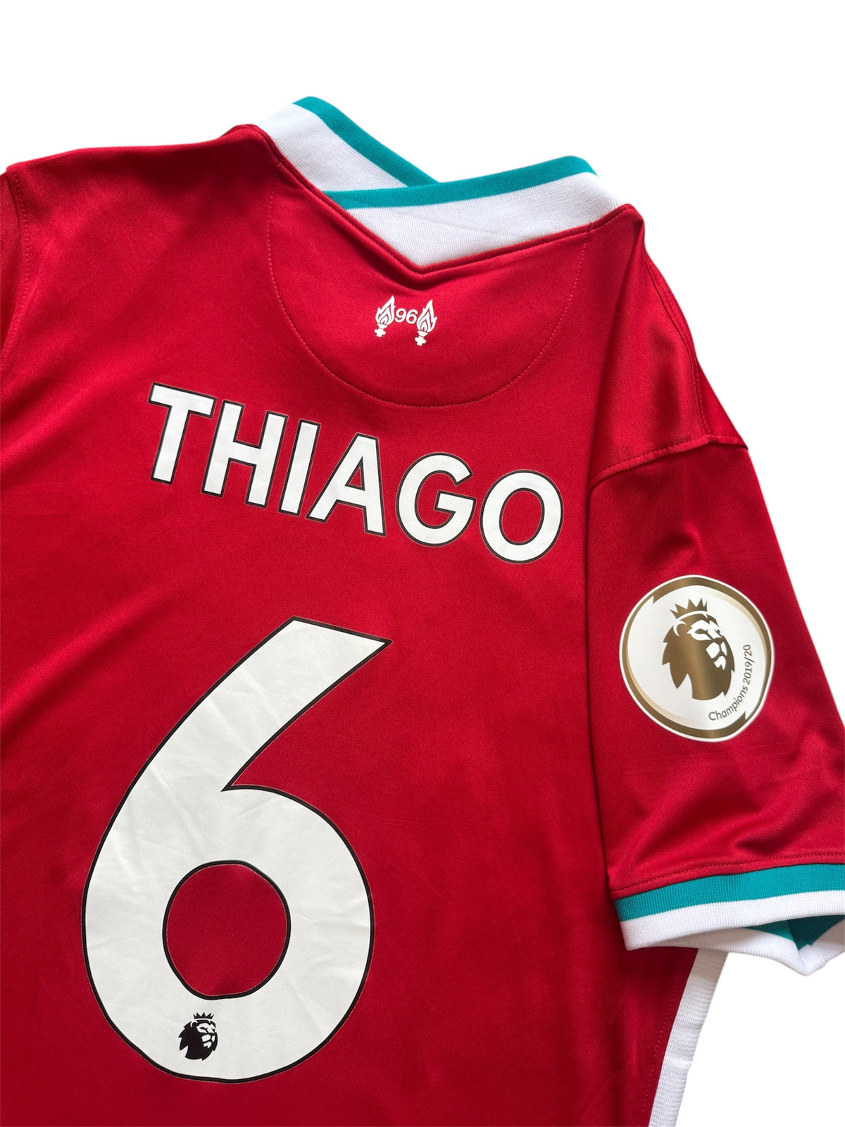 Liverpool FC 2020/21 Home Shirt #6 Thiago (M)