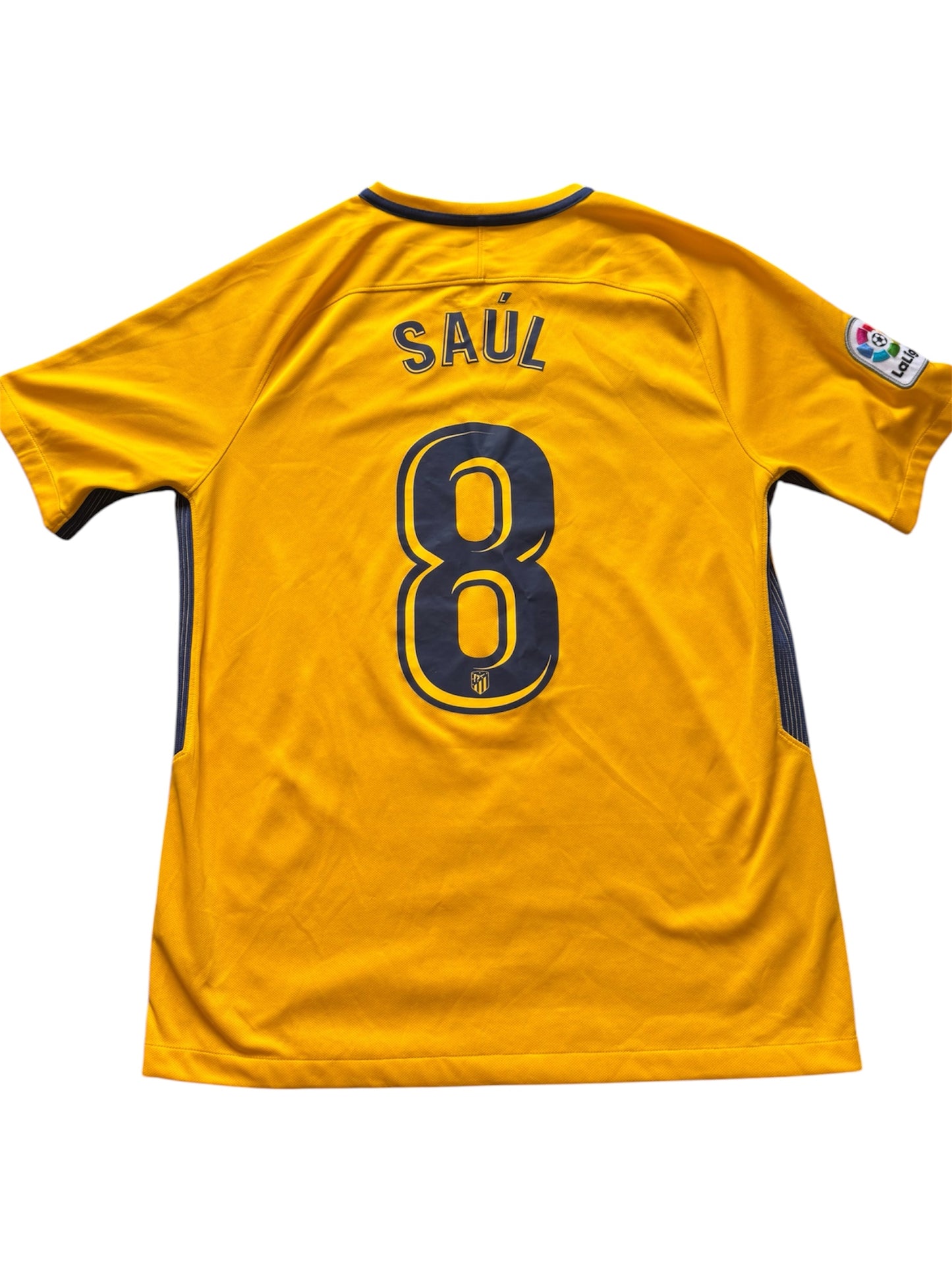 Atletico Madrid 2017/18 Away Shirt #8 Saúl (L)