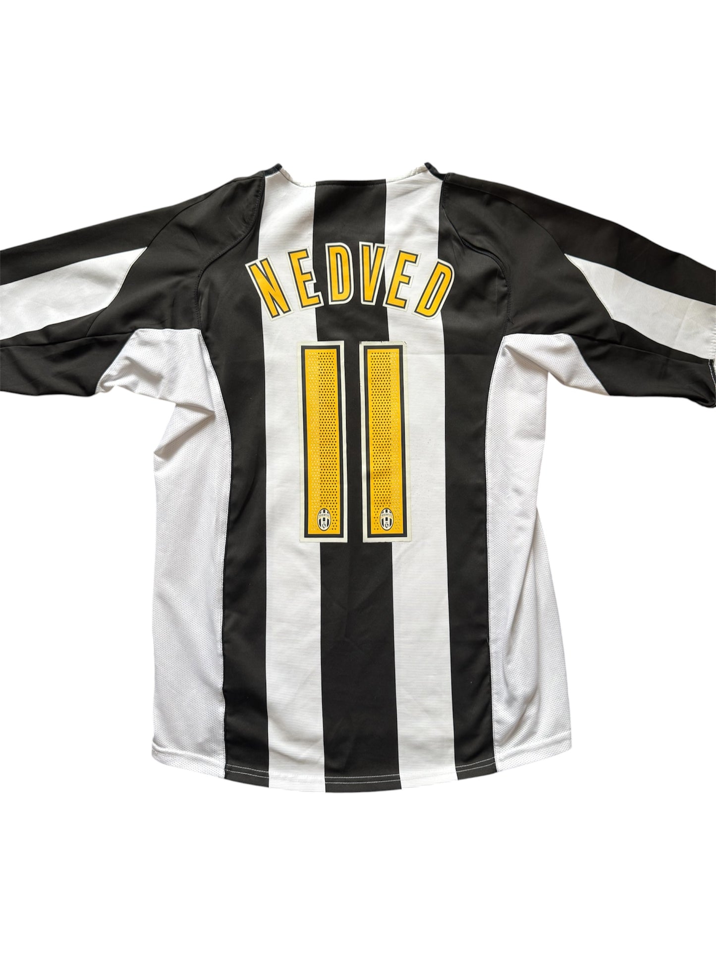 Juventus 2004/05 Home Shirt #11 Nedved (M)