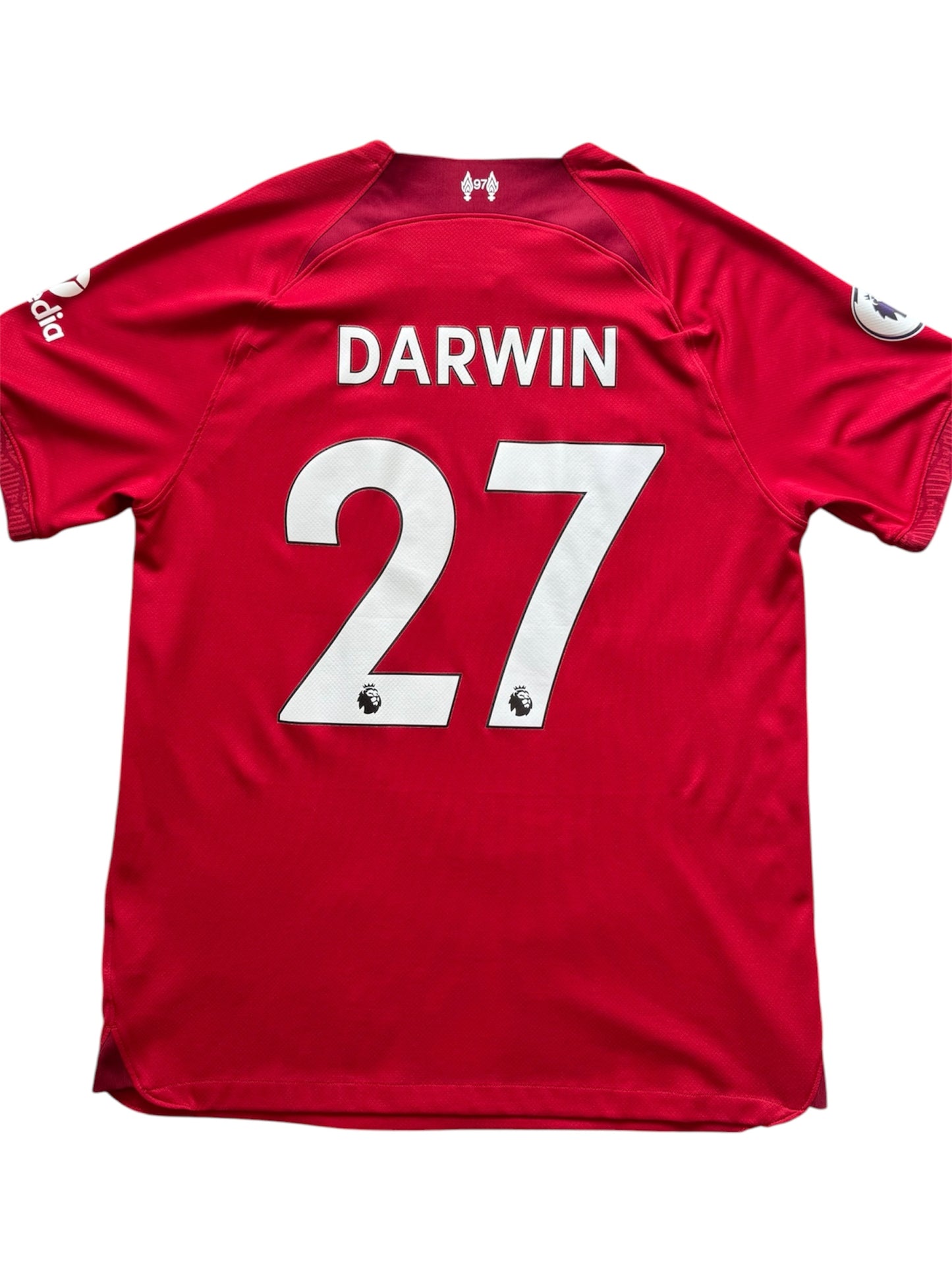 Liverpool FC 2022/23 Home Shirt #27 Darwin Nuñez (L)