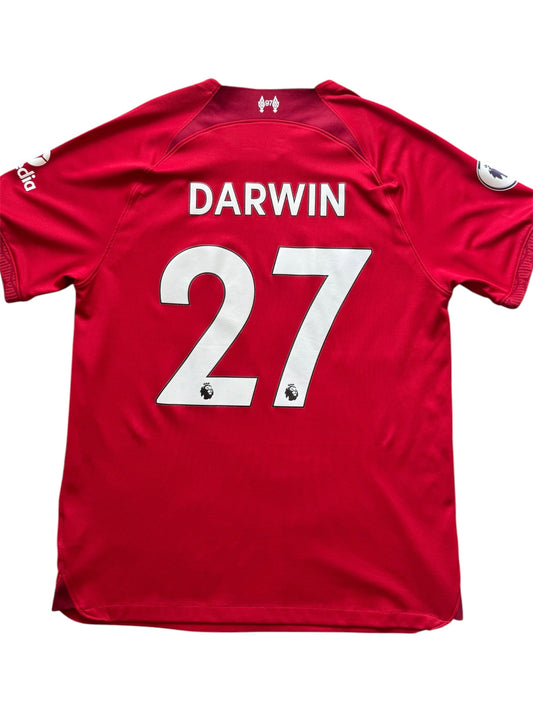 Liverpool FC 2022/23 Home Shirt #27 Darwin Nuñez (L)