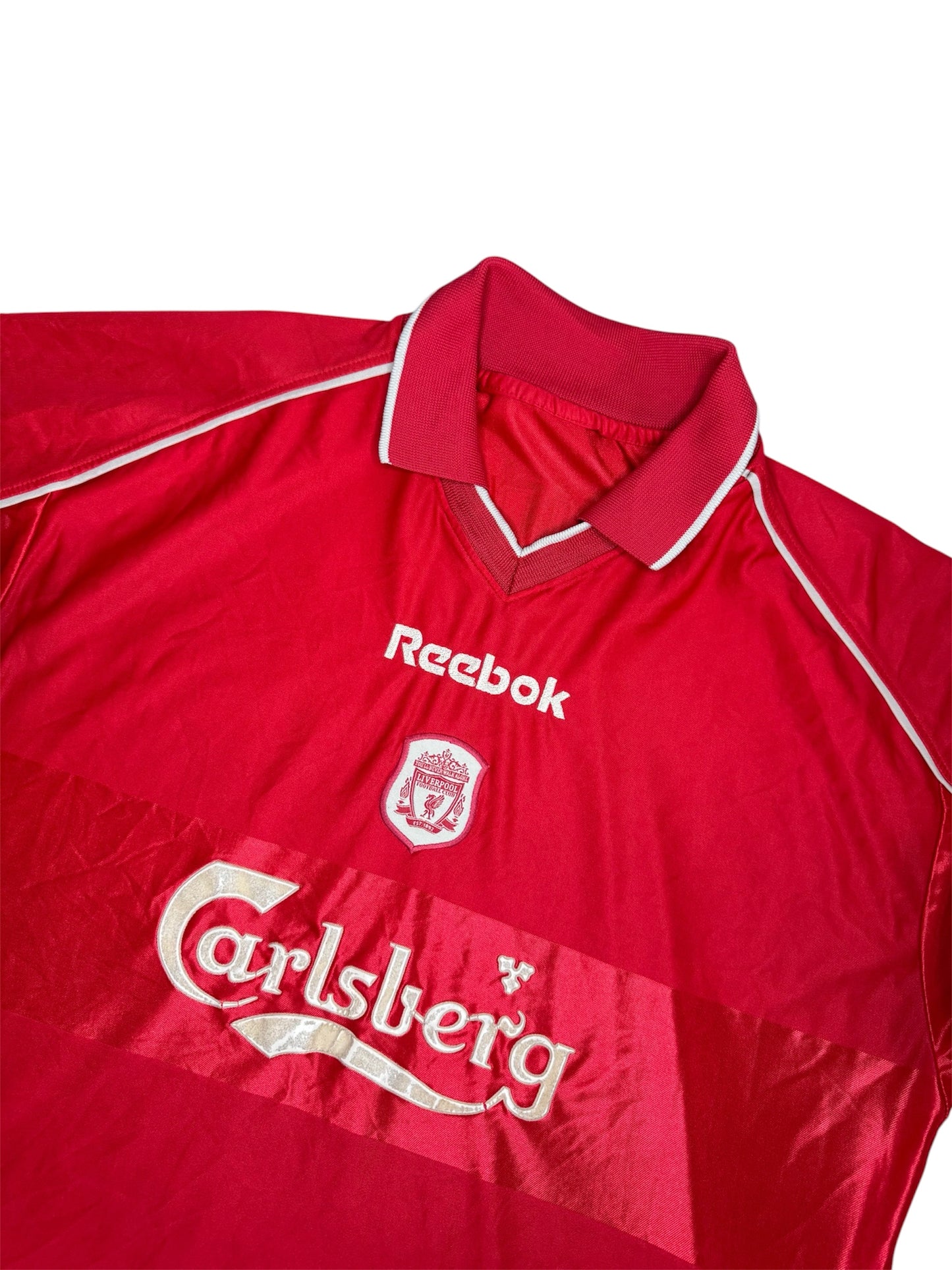 Liverpool FC 2000/01 Home Shirt #9 Fowler *Signed* (L)
