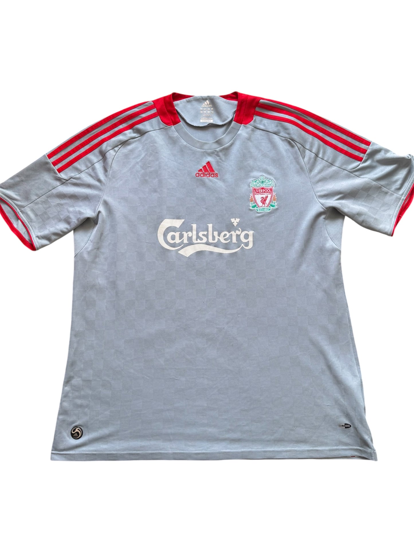 Liverpool FC 2008/09 Away Shirt #8 Gerrard (2XL)