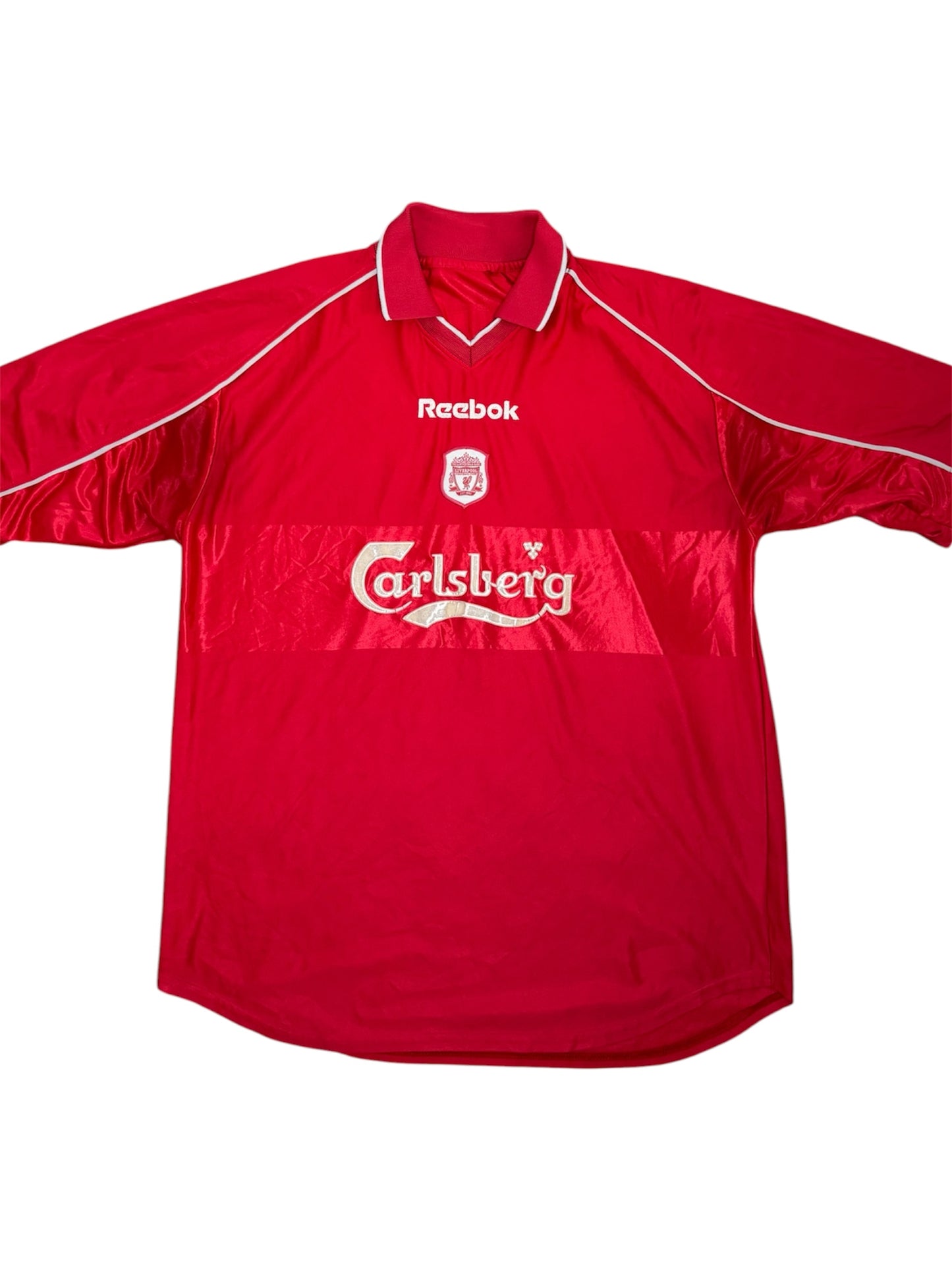 Liverpool FC 2000/01 Home Shirt #9 Fowler *Signed* (L)