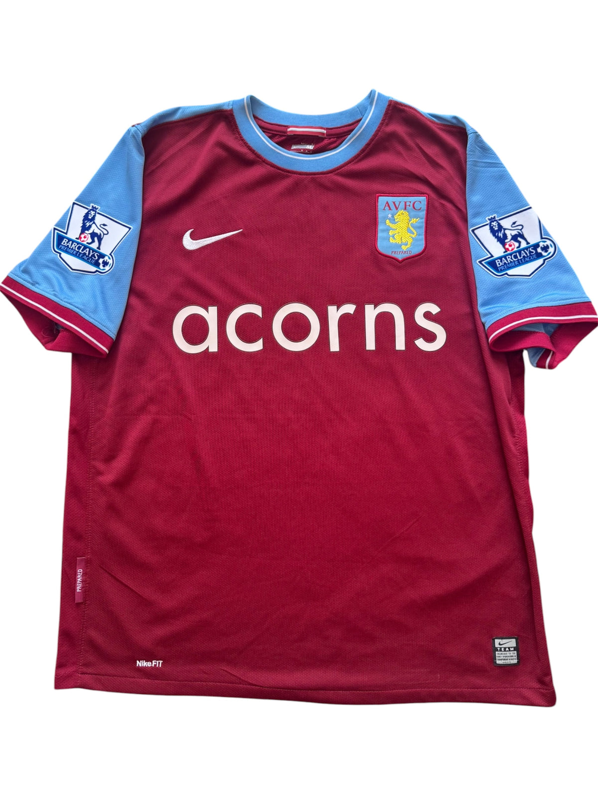 Aston Villa 2009/10 Home Shirt #7 Young (M)