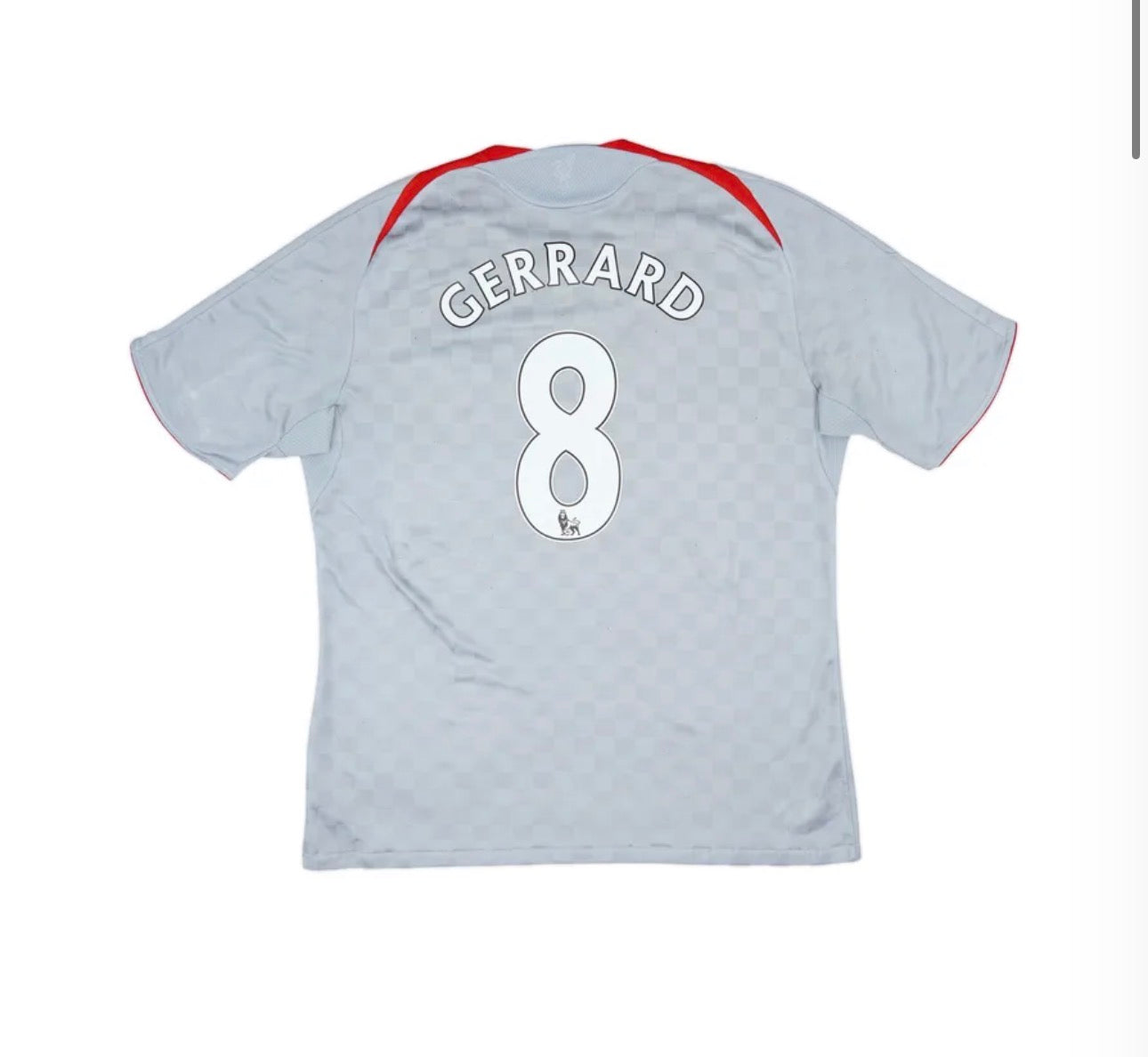 Liverpool FC 2008/09 Away Shirt #8 Gerrard (2XL)