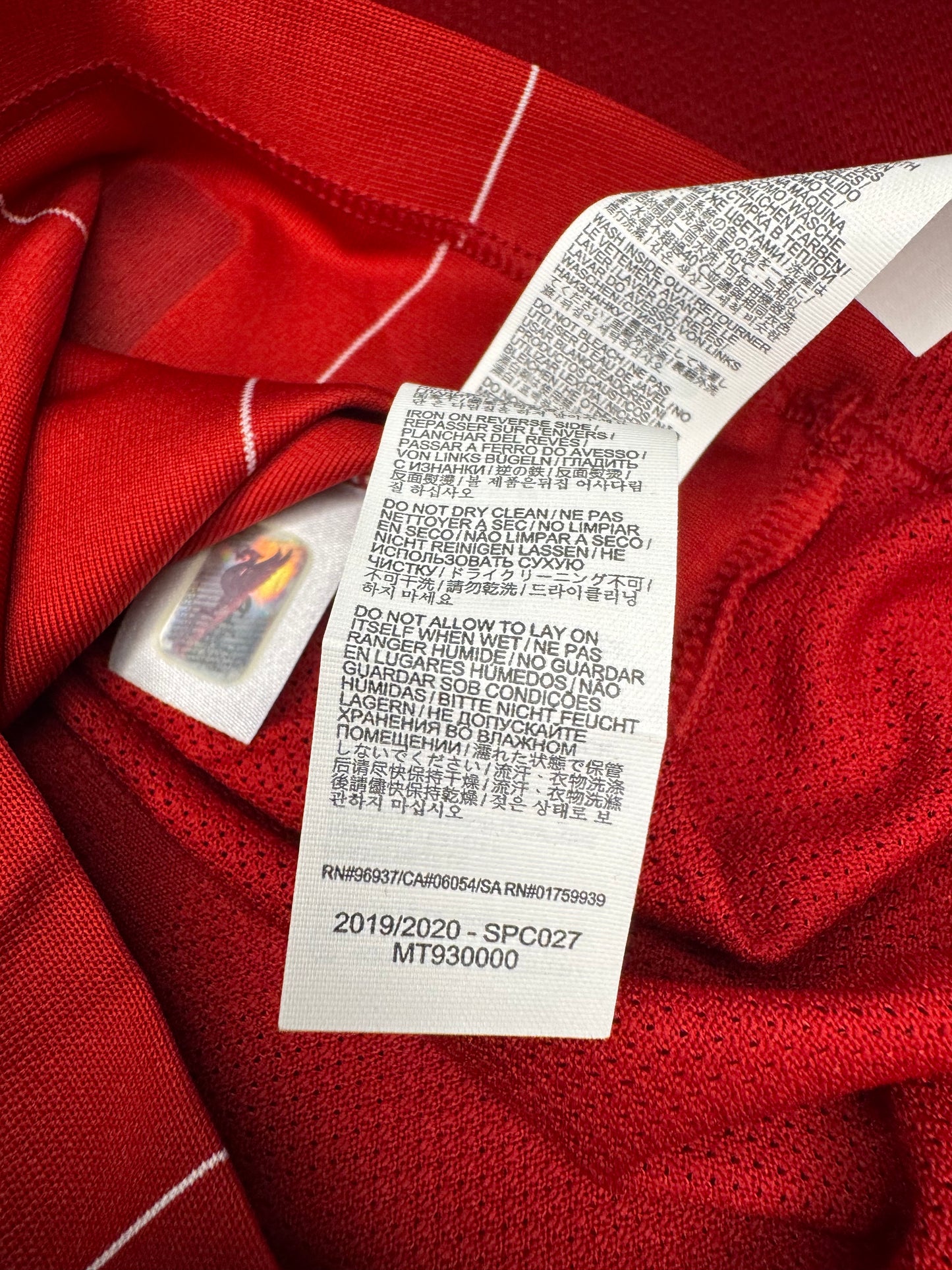 Liverpool FC 2019/20 Home Shirt (S)