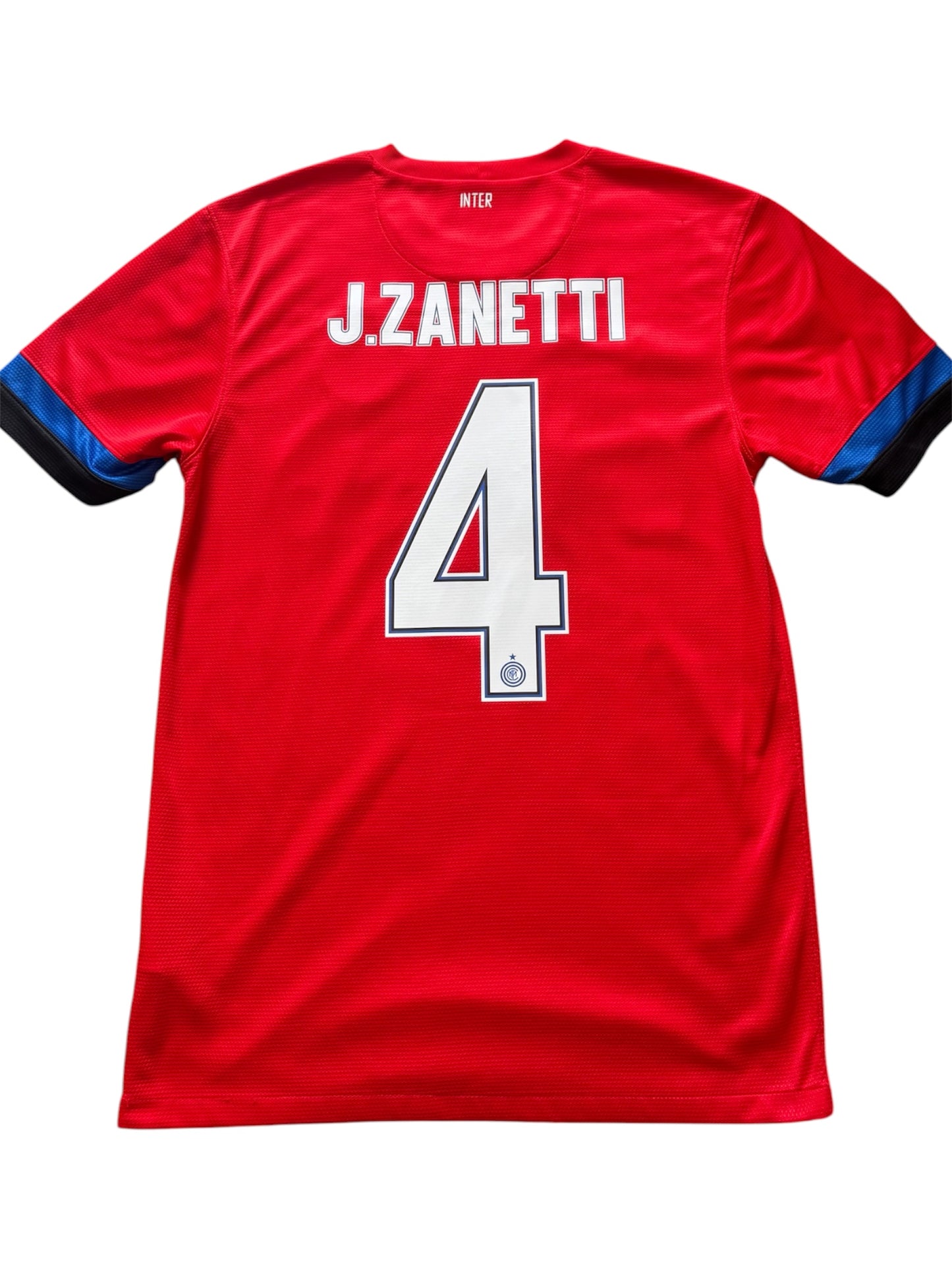 Inter Milan 2012/13 Away Shirt #4 Zanetti (S)