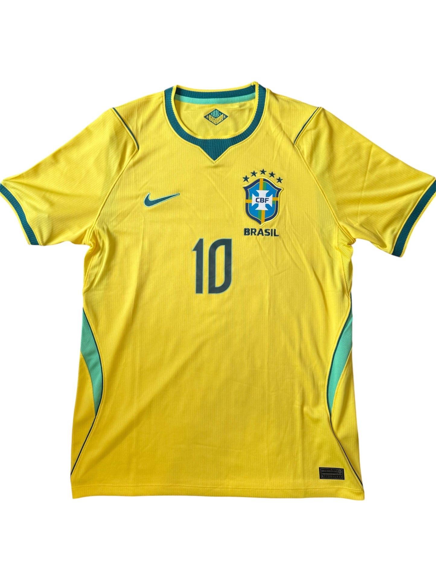Brazil 2026 Home Shirt #10 Neymar Jr (M) BNWT