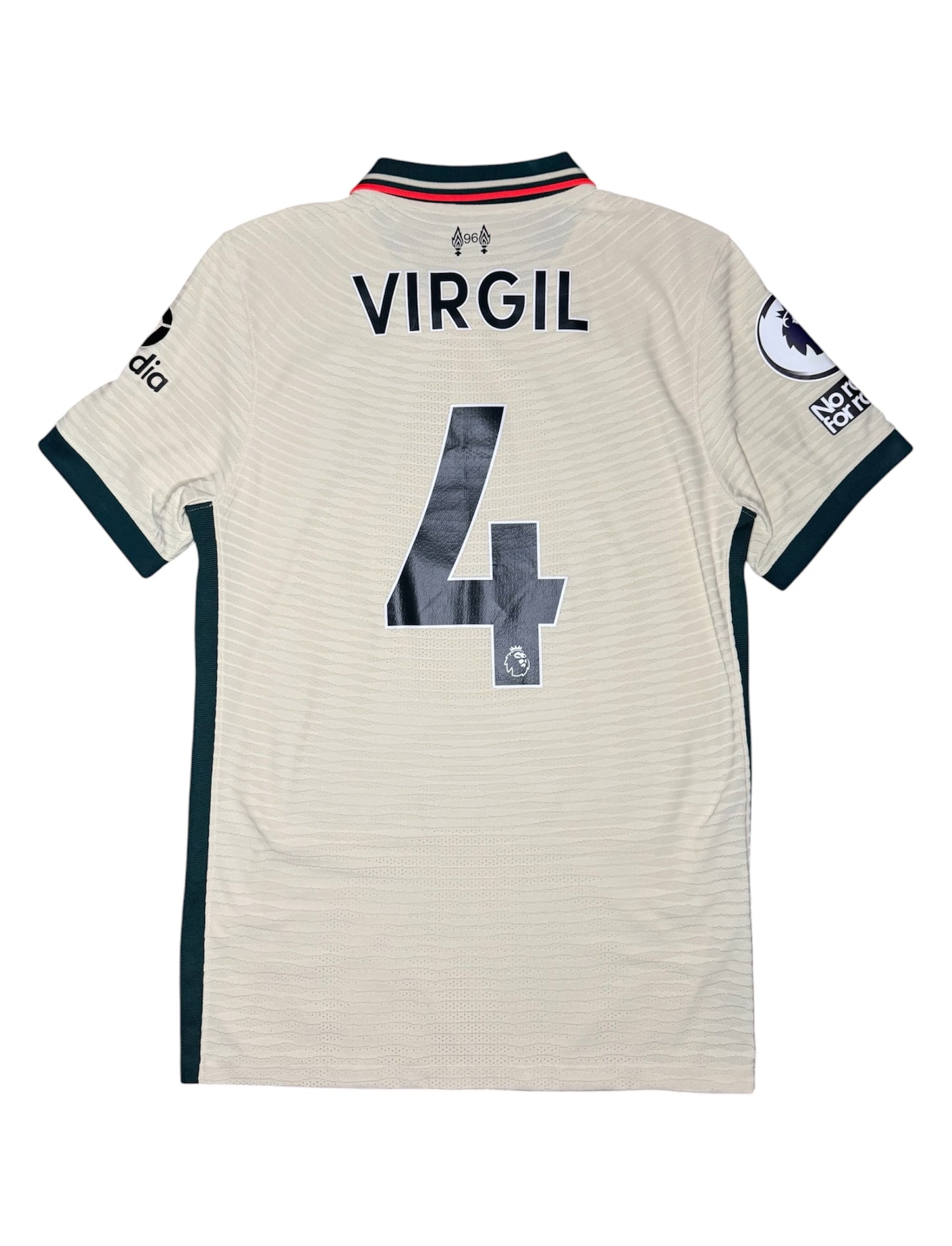 Liverpool FC 2021/22 Vapor Away Shirt #4 Virgil (S)