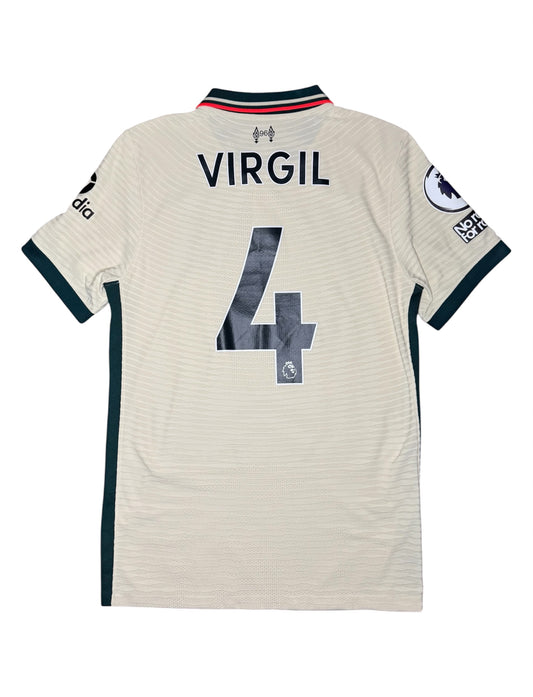 Liverpool FC 2021/22 ADV* Away Shirt #4 Virgil (S)