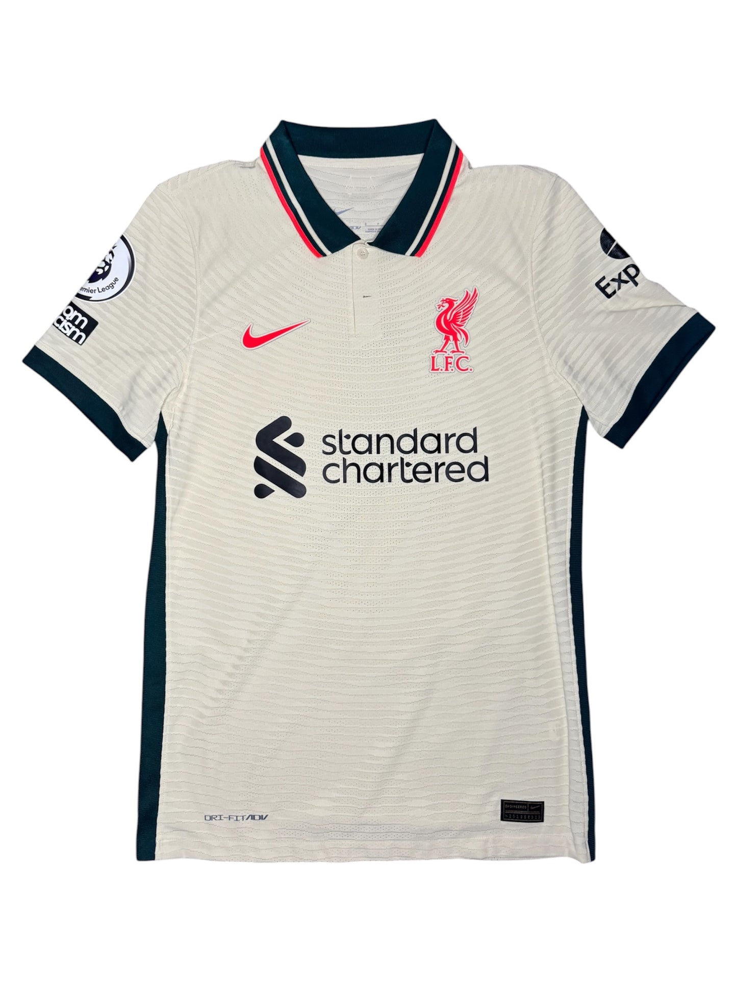 Liverpool FC 2021/22 Vapor Away Shirt #4 Virgil (S)