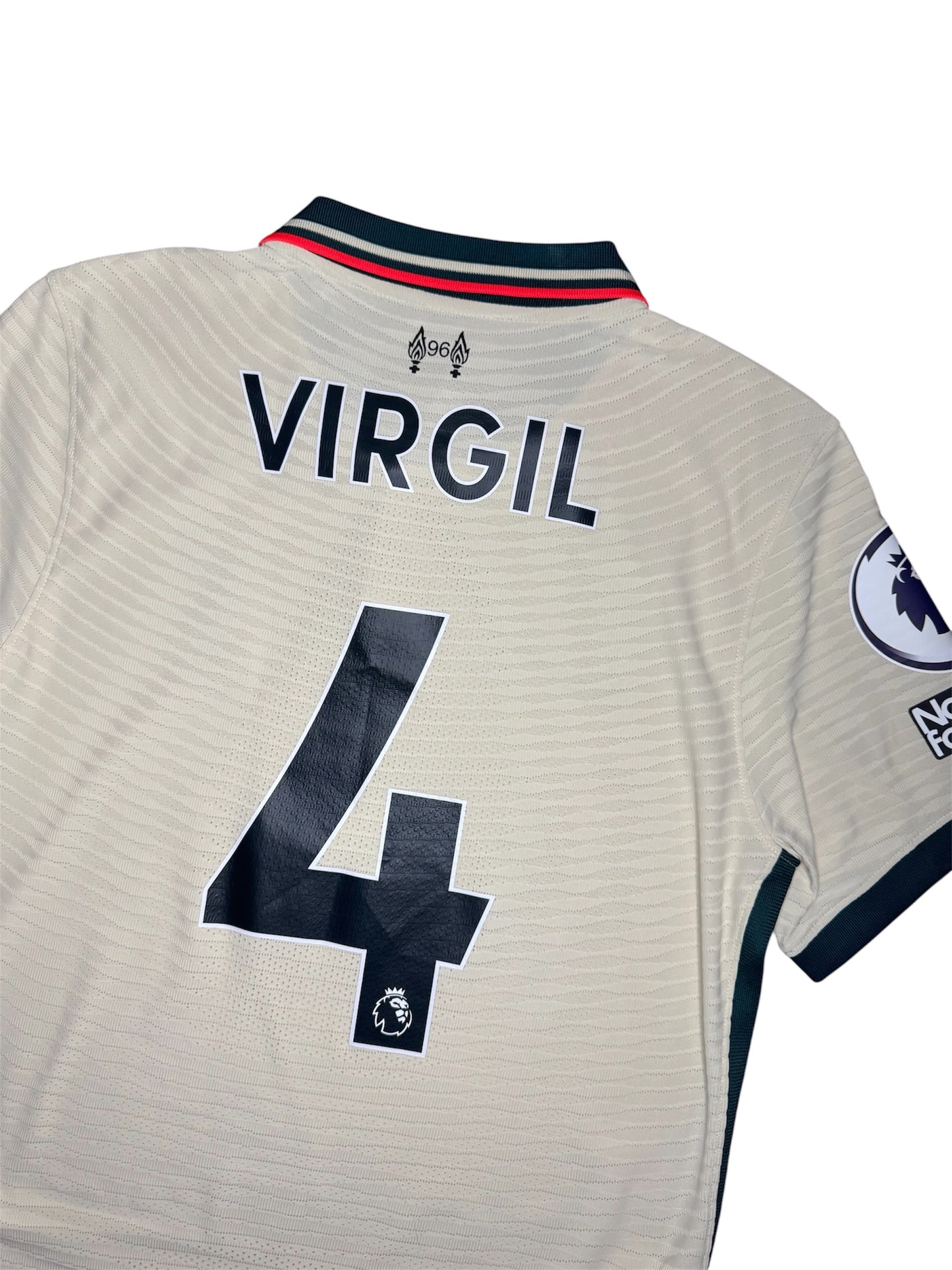 Liverpool FC 2021/22 Vapor Away Shirt #4 Virgil (S)