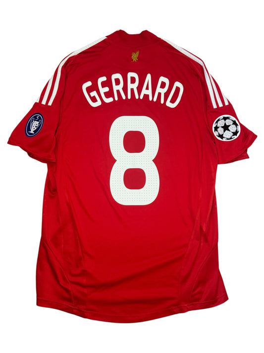 Liverpool FC 2008/10 Home Shirt #8 Gerrard (M)
