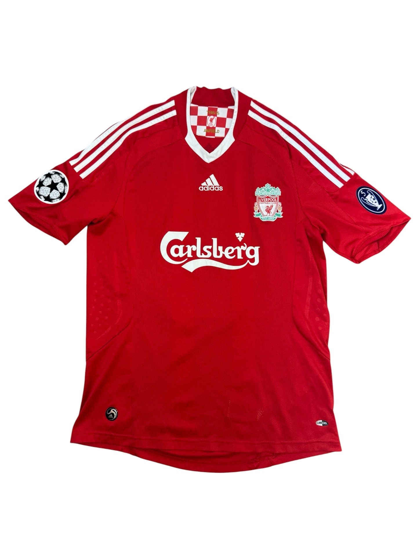 Liverpool FC 2008/10 Home Shirt #8 Gerrard (M)