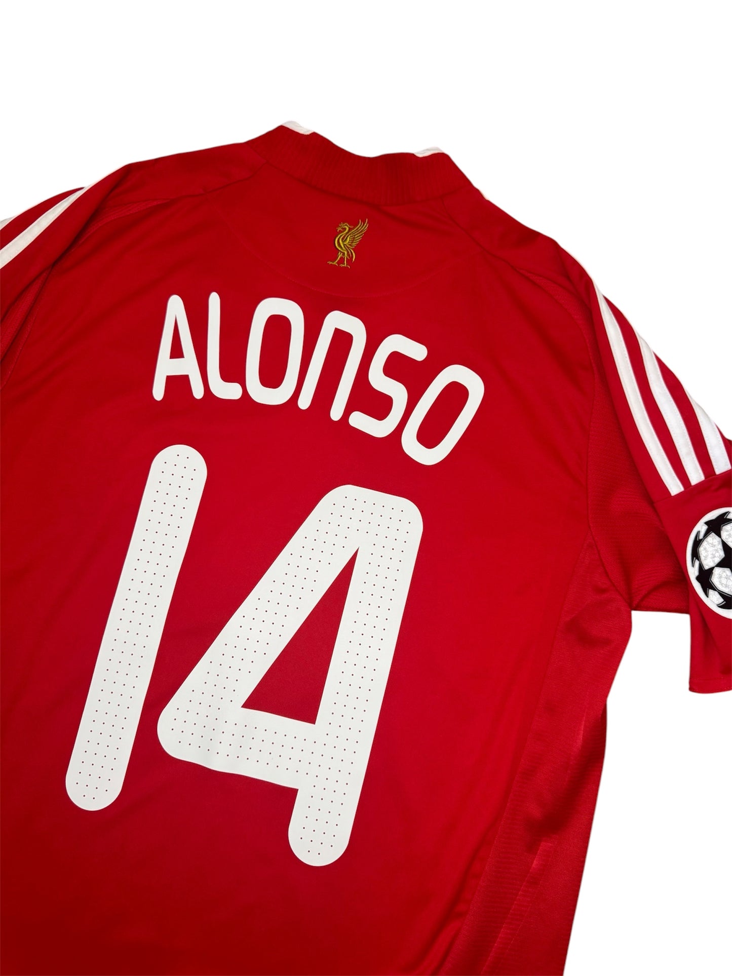 Liverpool 2008/10 Home Shirt #14 Alonso (S)
