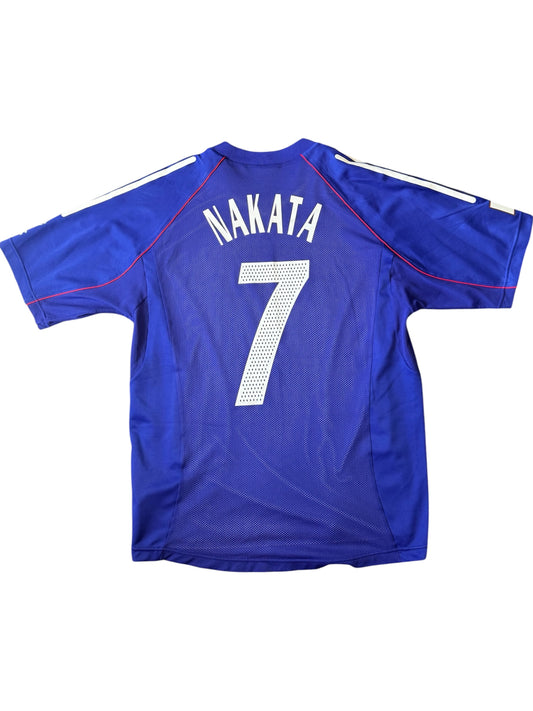 Japan 2002/04 Home Shirt #7 Nakata (L)