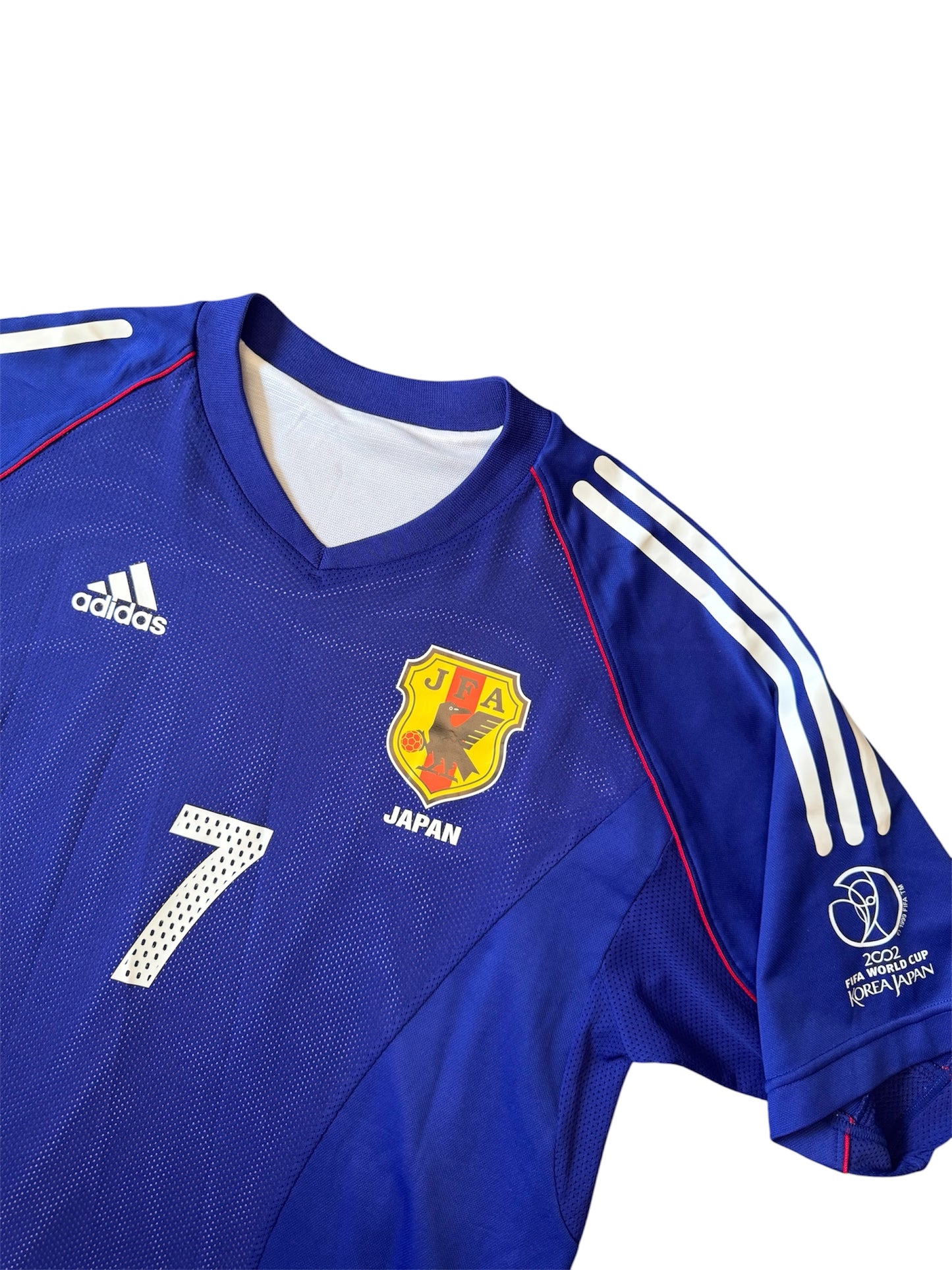 Japan 2002/04 Home Shirt #7 Nakata (L)
