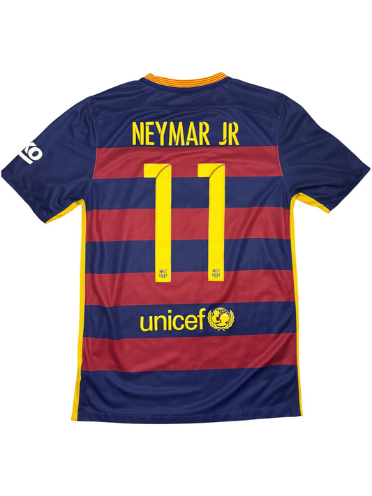 Barcelona 2015/16 Home Shirt #11 Neymar Jr (S)
