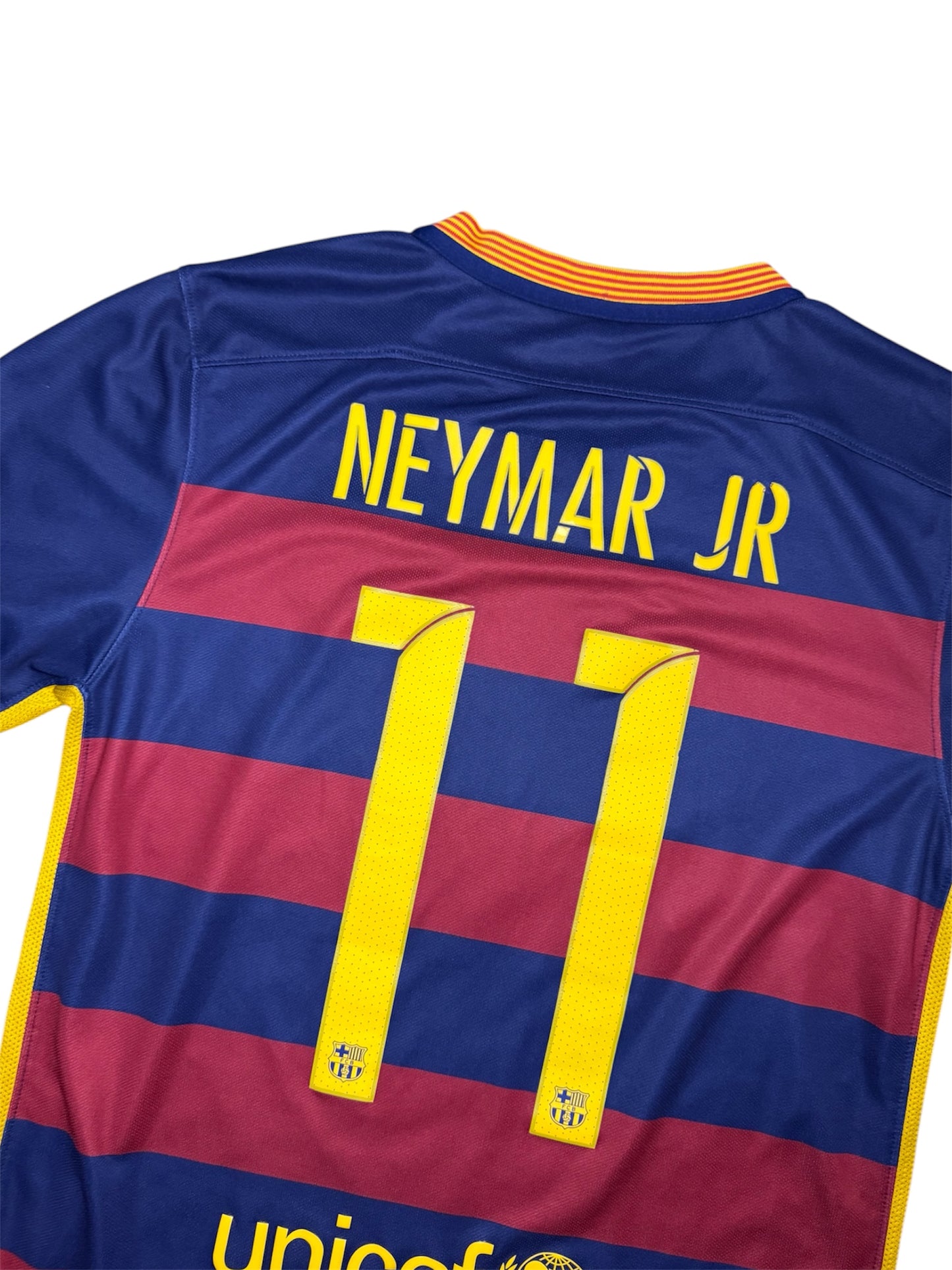 Barcelona 2015/16 Home Shirt #11 Neymar Jr (S)