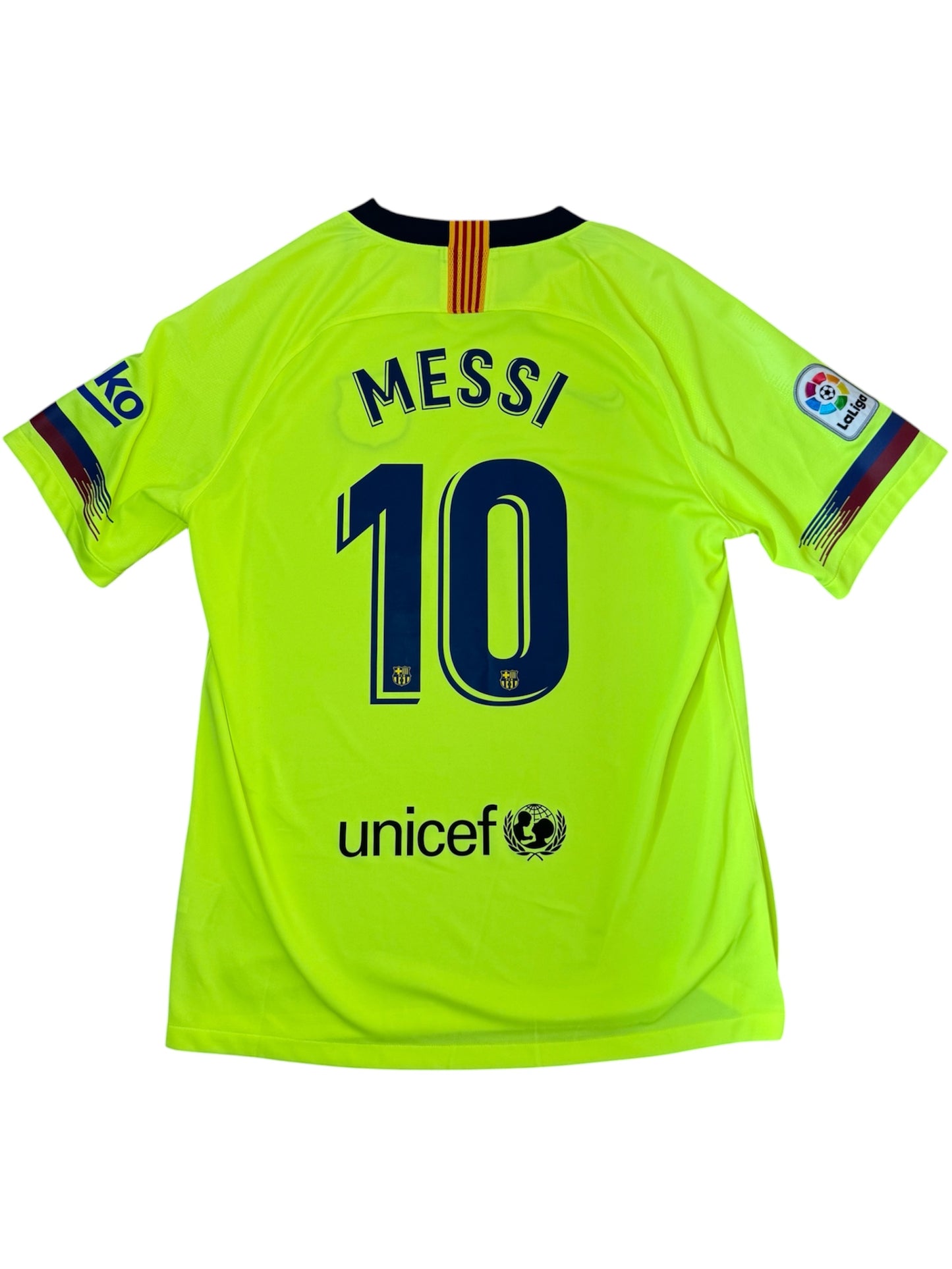 Barcelona 2018/19 Away Shirt #10 Messi (L)