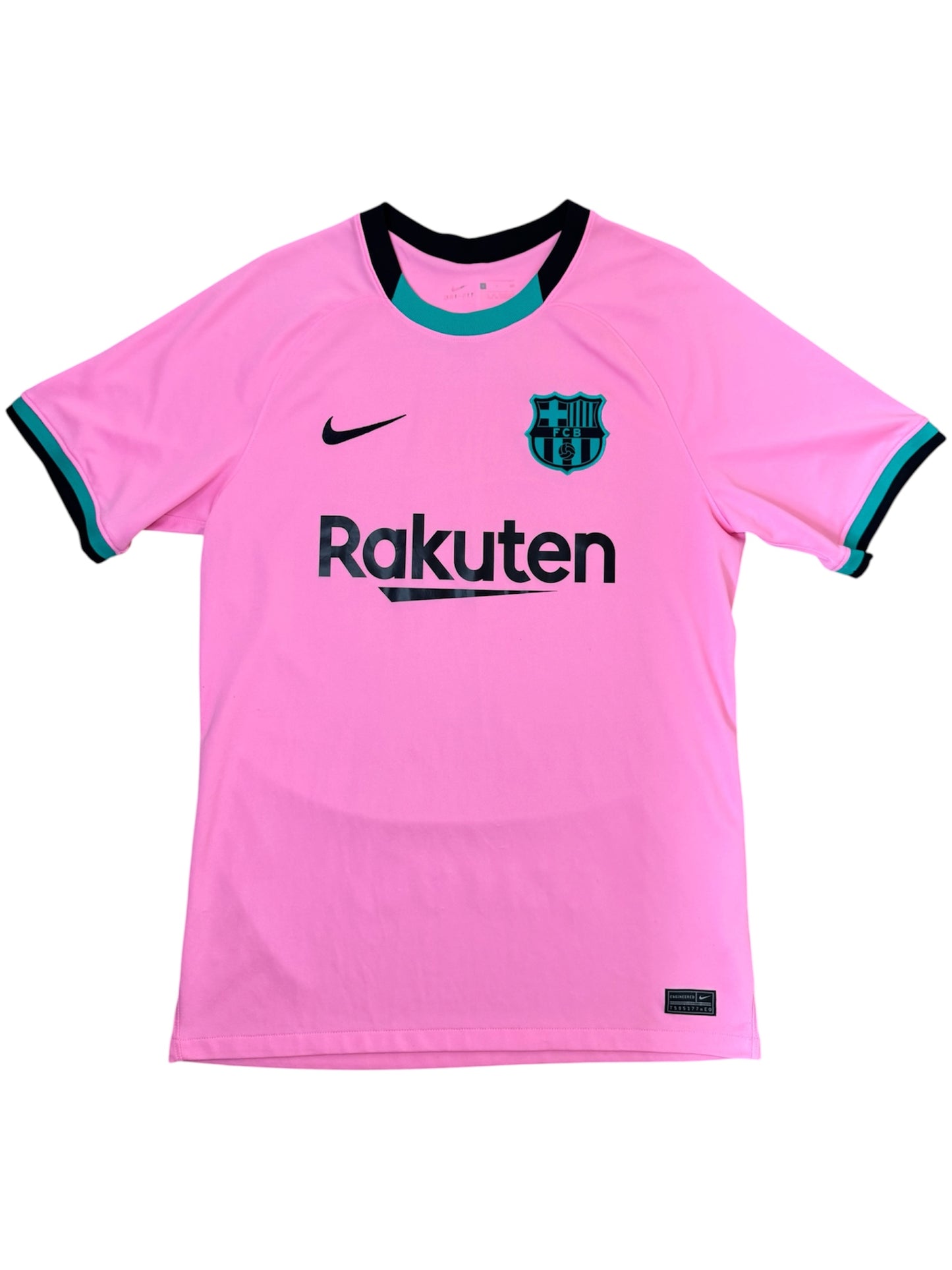Barcelona 2020/21 Third Shirt #11 O.Dembélé (S)