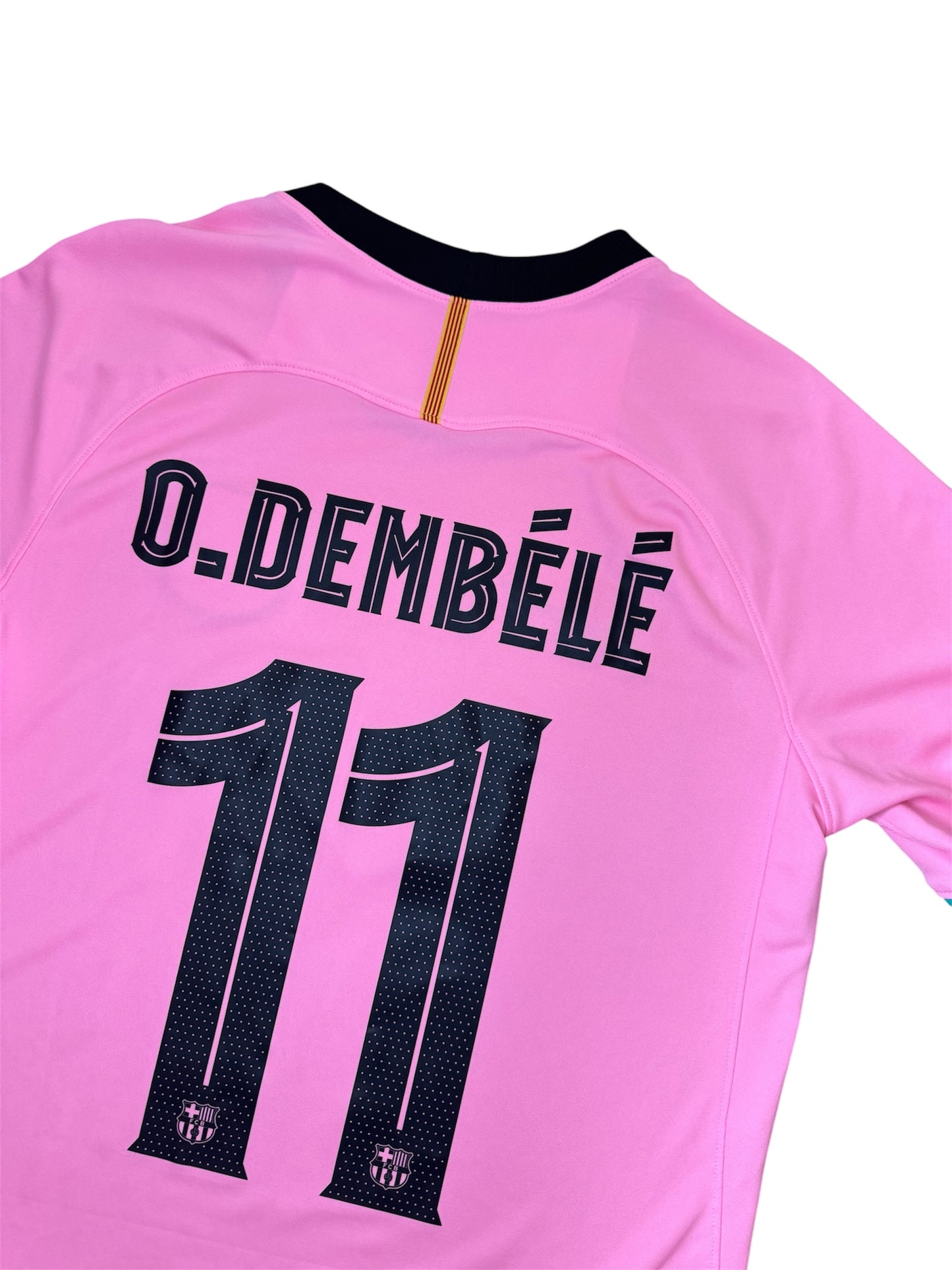 Barcelona 2020/21 Third Shirt #11 O.Dembélé (S)