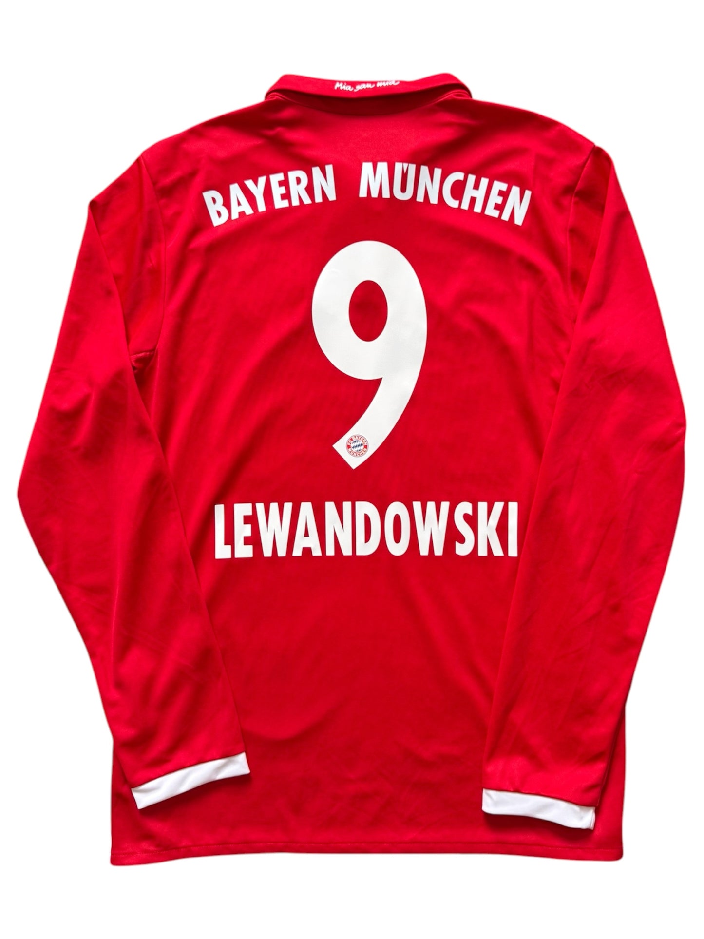 Bayern Munich 2016/17 Home #9 Lewandowski (L)