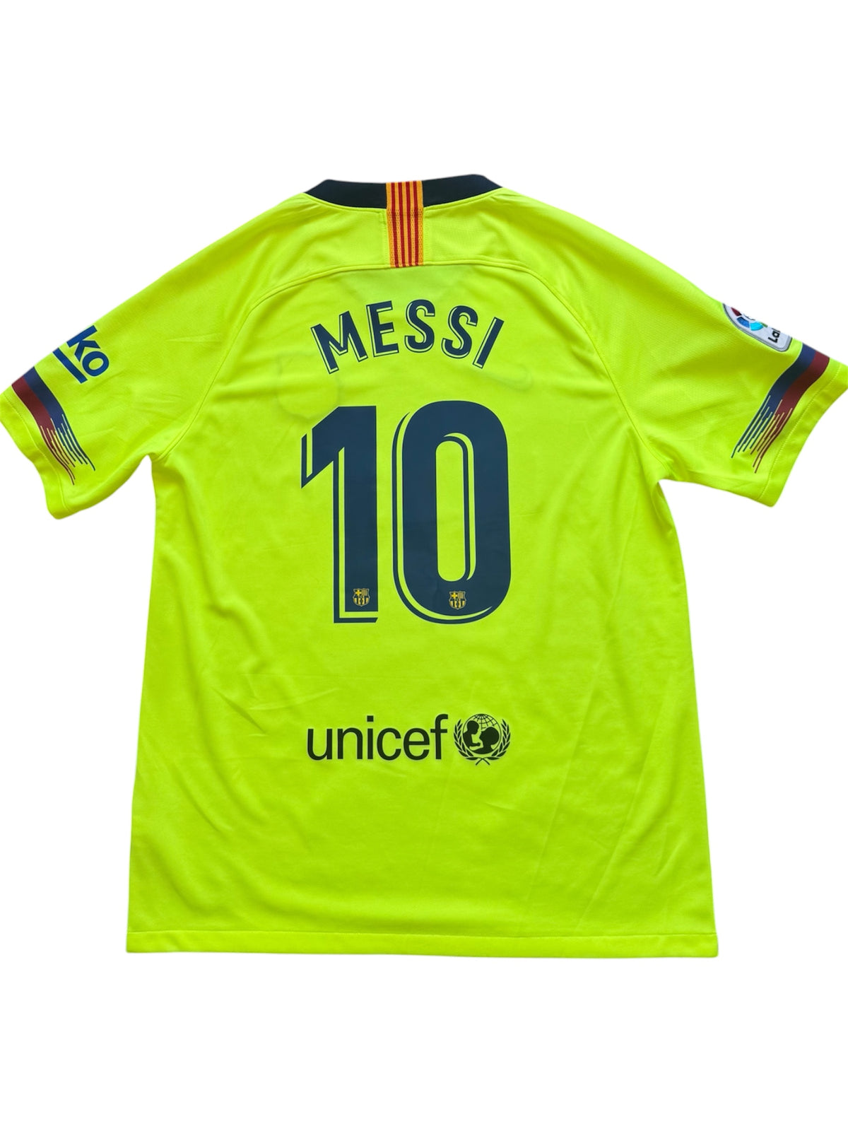 Barcelona 2018/19 Away Shirt #10 Messi (L)