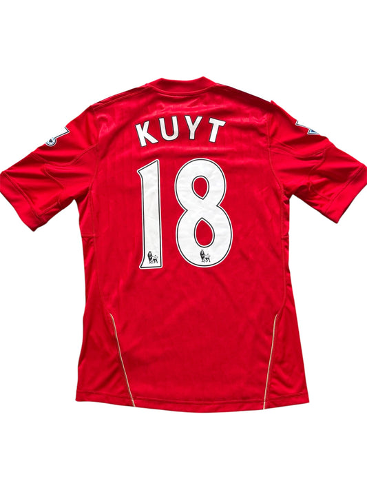 Liverpool FC 2010/12 Home Shirt #18 Kuyt (S)