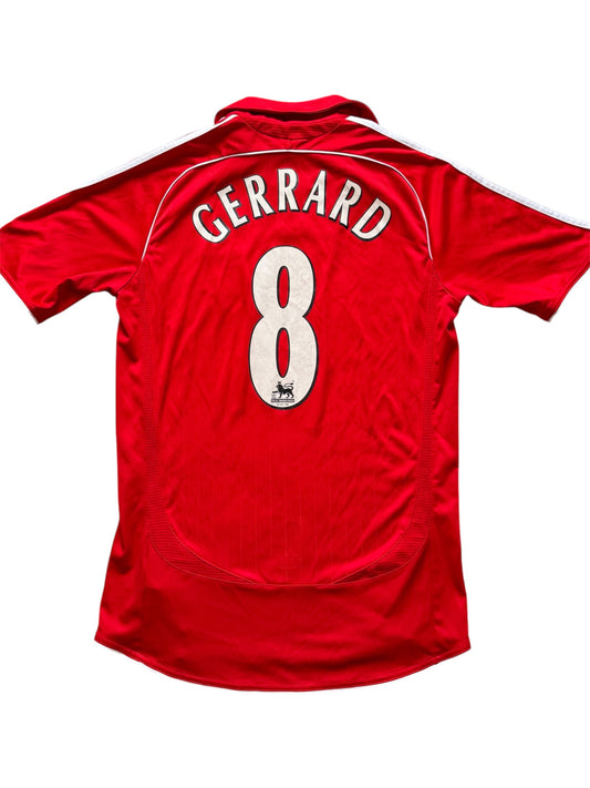 Liverpool FC 2006/08 Home Shirt #8 Gerrard (S)